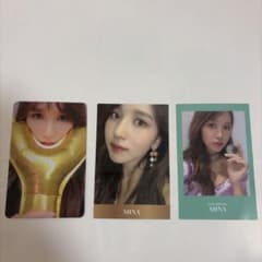 TWICE MINA ミナ トレカ 3枚セット - メルカリ
