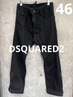 DSQUARED2◇ボトム/46 ジーパンブラック デニム パンツ ジーンズ 
