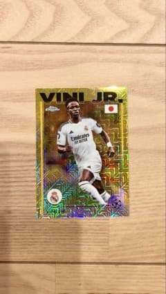 【150シリ】ヴィニシウス・ジュニオール Topps Chrome レアルのサムネイル