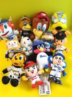 訳あり プロ野球 12球団 マスコット ボールチェーン付き ぬいぐるみ まとめ売 訳あり プロ野球 12球団 マスコット ボールチェーン付き ぬいぐるみ