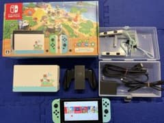 switch 本体 どうぶつの森セット　ダウンロードソフト無し初期化済み switch 本体 どうぶつの森セット ダウンロードソフト無し初期化済み