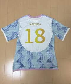 日向坂46 松田好花 友よ一番星だ サッカーユニホーム　XLのサムネイル