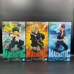 ☆僕のヒーローアカデミア MAXIMATIC 3点セット - メルカリ