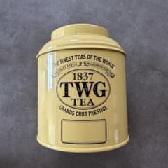 TWG 紅茶缶のみ イエロー - メルカリ