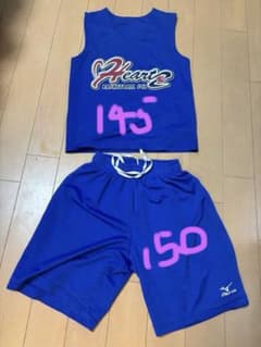 Hearts バスケットボールスクール ユニフォーム 上145 下150 - メルカリ