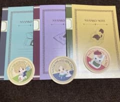 나츠메 친구장 냥코 선생님과 독서 시간 노트 코스터