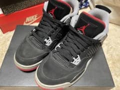 AIR JORDAN 4 RETRO (GS) bredのサムネイル