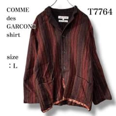 即購入OK】GARCONS shirt ニットテーラードジャケット サイズL - メルカリ