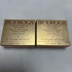 未使用品Biodroga Powdery Make Up 5箱セット　上404 BIODROGA パウダリーメイクアップ 10 2個セット - メルカリ