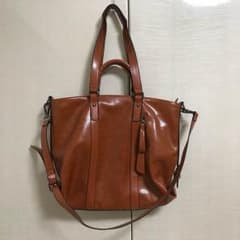 牛床革のトートバッグのサムネイル