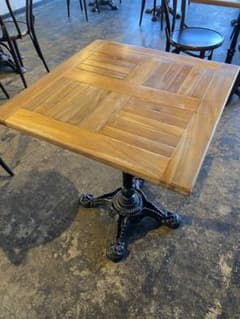 引き取り限定 ビンテージ テーブル インダストリアル ナチュラルウッド⑥ ⭐︎引き取り限定⭐︎ ビンテージ テーブル インダストリアル