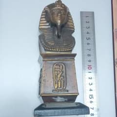 ファラオ 彫像 金属製 約18cm - メルカリ