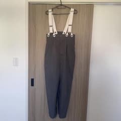FLESH BLUE サロペット グレー Lのサムネイル