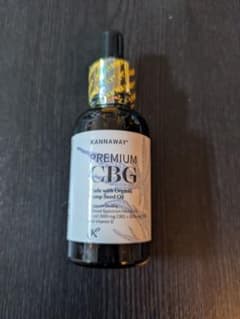 新品未開封 kannaway キャナウェイ プレミアム CBG オイル 1本 - メルカリ