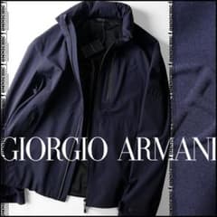 45万エンボスロゴGIORGIO ARMANIジョルジオアルマーニブルゾン56 