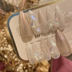 現品販売✨　ネイルチップ　ワンホンネイル　中国ネイル　韓国ネイルのサムネイル