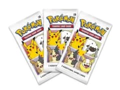 ポケモン25周年記念　海外限定未開封 ジェネラルミルズ　限定パック　3パック ポケモン25周年記念海外限定未開封ジェネラルミルズ限定パック 3パック