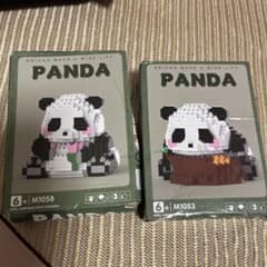PANDA ブロック玩具 2種セット LEGOのサムネイル