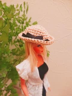 Barbie バービー 麦わら帽子 中折れハットのサムネイル