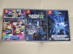 Switch ソフト ポケモンza ダイヤモンド マリオカート8デラックス