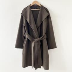 美品✨JOSEPH ダブルフェイスカシミヤロングコート ブラウン　36 美品✨JOSEPH ダブルフェイスカシミヤロングコート ブラウン 36