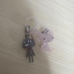 どこでもいっしょ めじるしアクセサリー クロ ジュン セット ガチャのサムネイル