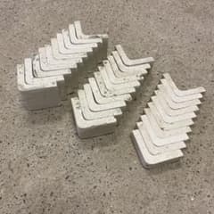 【中古】陶芸窯用具　L型支柱　ツク ①高さ4.4cm 72個セット 中古】陶芸窯用具L 型支柱ツク④H4.4•3.0•1.5各10個 - メルカリ
