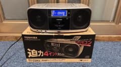 TOSHIBA TY-CDK5 CDラジオ カセットレコーダー 東芝 プレイヤー - メルカリ