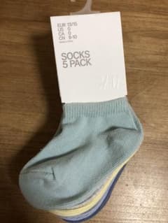 H&M 靴下 ベビーソックス　5足セットのサムネイル