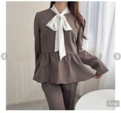 しまむらkoko　セレモニーセット　パンツスーツ　ベージュ