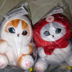 【2種セット】mofusand　海の生き物にゃん　和　マスコット　サメ　タコ