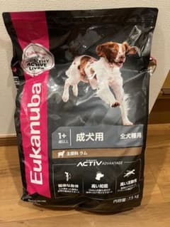 Eukanuba 成犬用 ドライフード ラム　7.5kg ✖️ 2のサムネイル