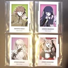【ダンガンロンパ】ラウンドワン イラストカード 無印キャラ4種類のサムネイル