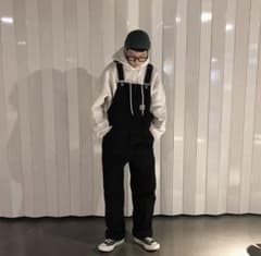 【早い者勝ち】Carhartt 黒 ブラック オーバーオールのサムネイル