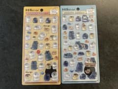 【正規品】ボンボンドロップシール お文具といっしょ 2種セットのサムネイル