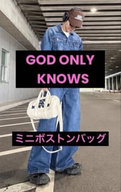最安！ GOD ONLY KNOWS 2Way ミニボストンバッグのサムネイル