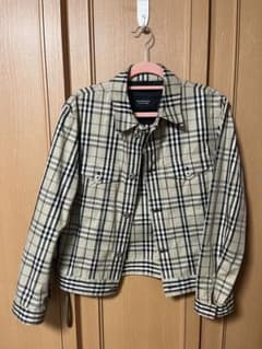 Burberry チェック　ジャケット　ブルゾンのサムネイル