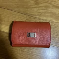 TODS オレンジ 三つ折り財布のサムネイル