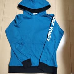 YONEX テニス パーカー ブルー Lのサムネイル