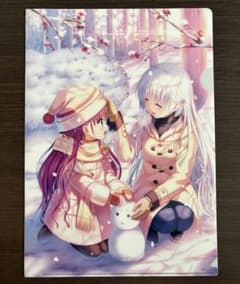 Summer Pockets 鳴瀬しろは 加藤うみ クリアファイル エアコミケ2