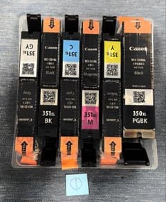 Canon BCI-351XL/350XL 純正　インクカートリッジ6色セットのサムネイル