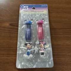 25周年記念 東京ディズニーリゾート　ミッキーとミニーのペアストラップのサムネイル