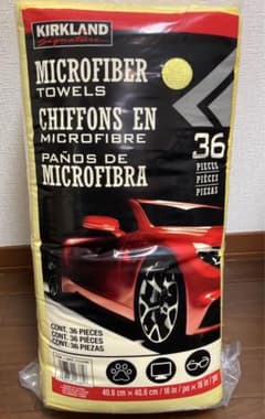 【新品・未開封】コストコ　マイクロファイバータオル　36枚　1袋のサムネイル