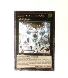 遊戯王 電光千鳥 レリーフ アルティメットレア 1st 英語 - メルカリ