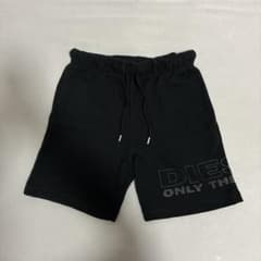 DIESEL ディーゼル スウェット ハーフパンツ ショートパンツ ブラックのサムネイル