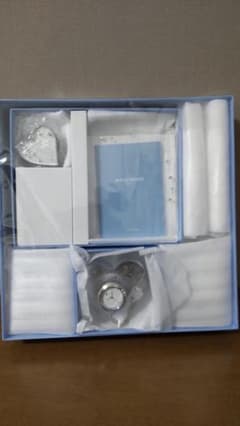 【未使用保管品】Wedgwood フォトフレーム＆置時計 セット 箱付き可