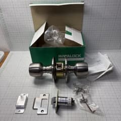 【新品未使用】美和ロック MIWA HKW-0 空錠 間仕切り 通路 70mm