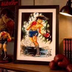 限定！ コレクター必見！ あしたのジョー 矢吹丈 貴重な額付きポスター