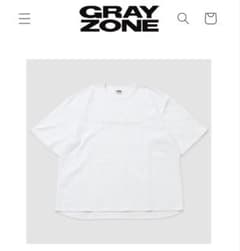 MOROHA gray zone FML Tシャツ 白 サイズ2 - メルカリ