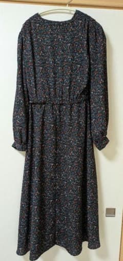 w closet 花柄 ロングワンピース 長袖のサムネイル